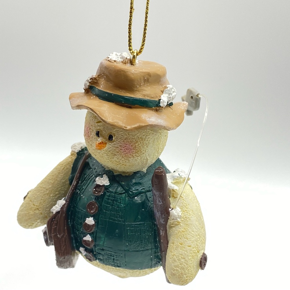 Fisherman Christmas Ornament Vintage Encore Strawberry Cutie New In Box
